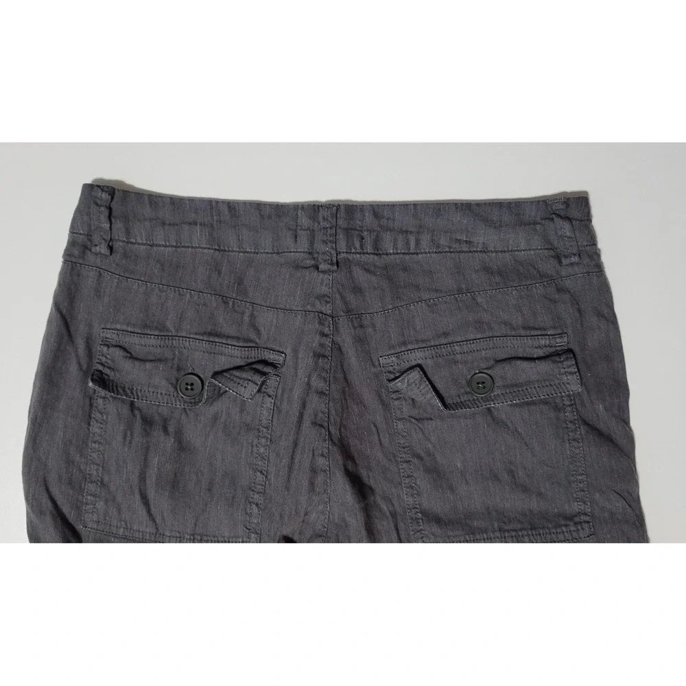 KUT from the Kloth Linen-Blend Trouser Wide Leg Pants